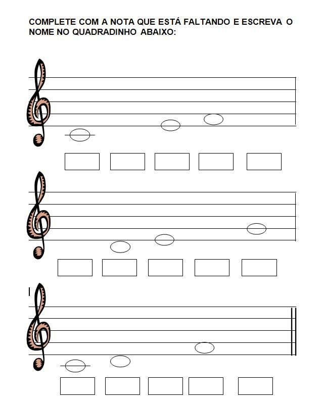 Нотные задания для малышей