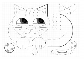 Кошка обводилка