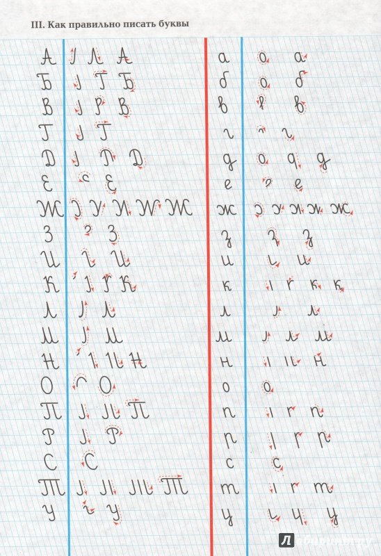 Прописи для левшей прописные буквы