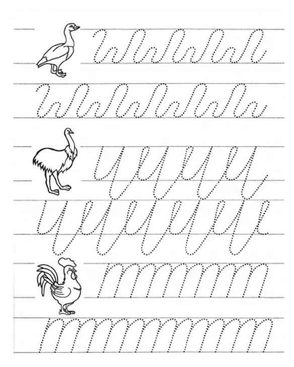 Занятия для дошкольников прописи