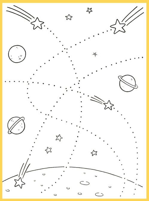 Космонавтика задания для дошкольников