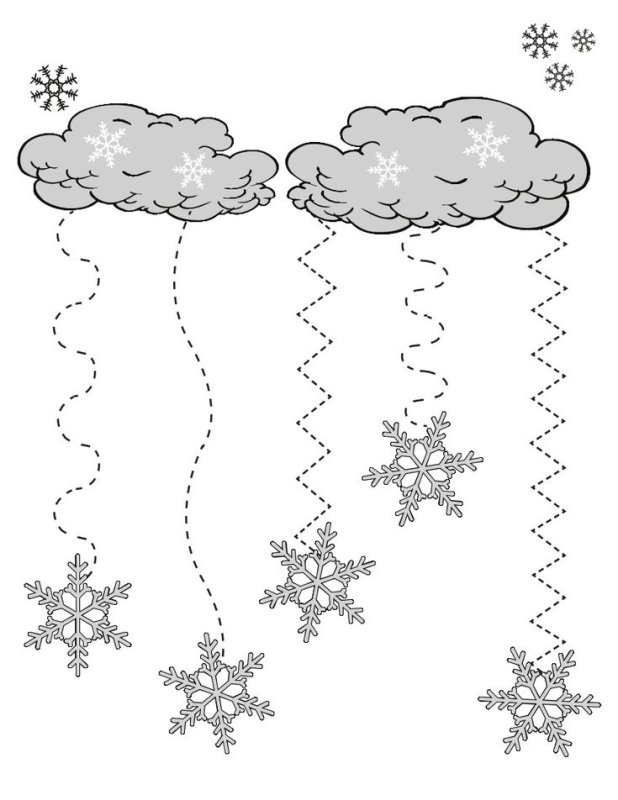 Зимние задания для дошкольников