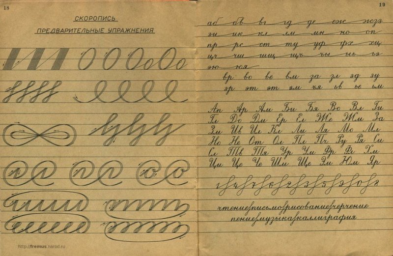 Советские прописи