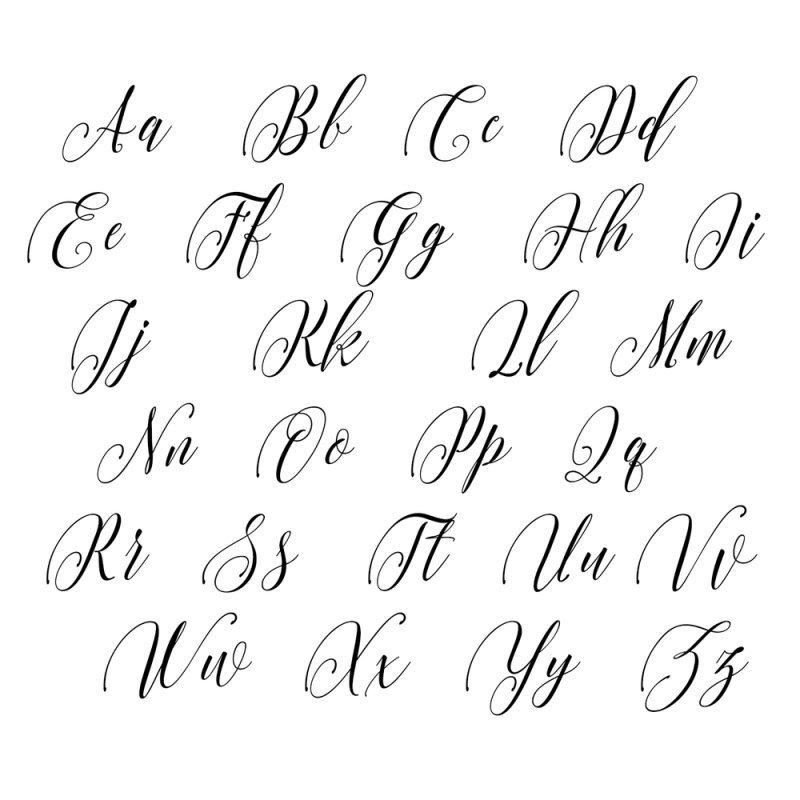 Каллиграфия русские буквы