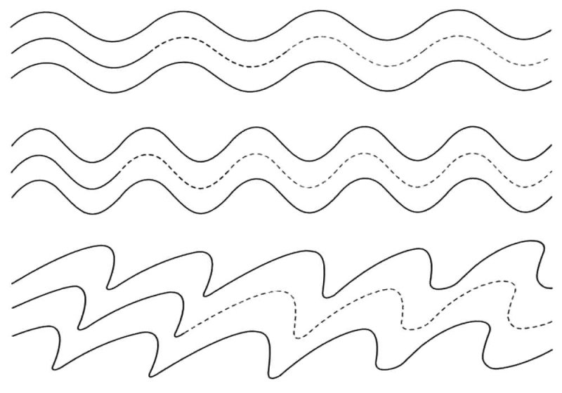 Волнистая линия