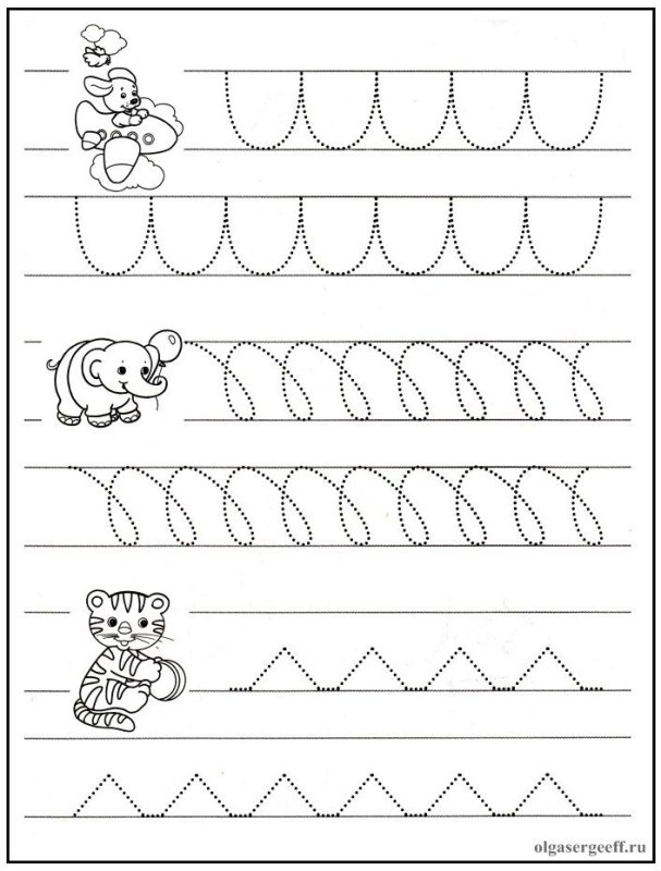 Графомоторика для дошкольников 6-7 лет