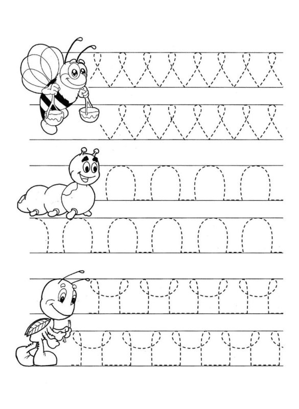 Прописи для дошкольников 4-5 лет