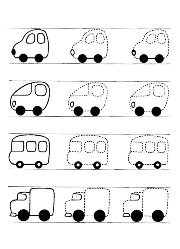 Задания для детей 4-5 лет прописи