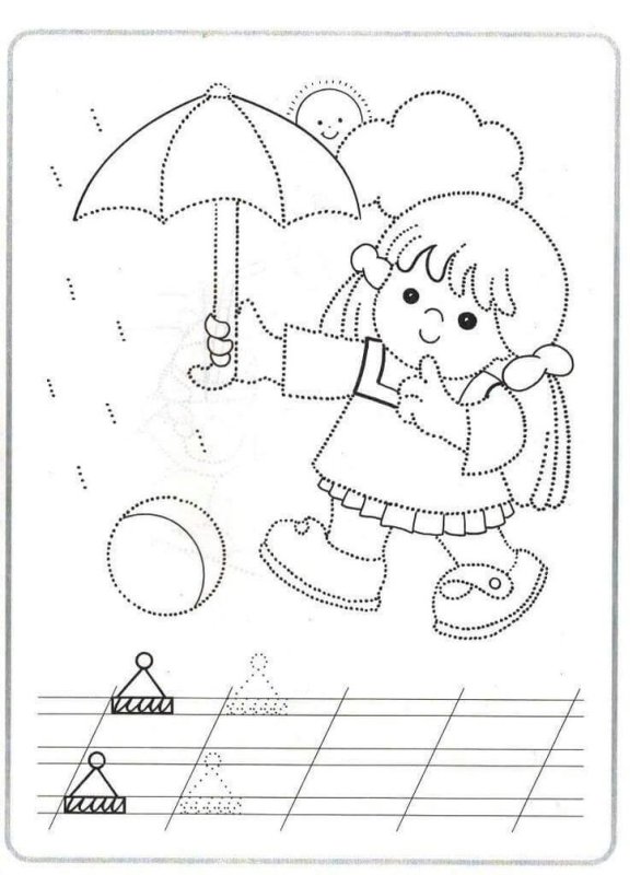 Задания для дошкольников прописи