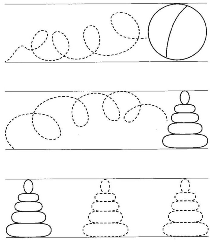 Прописи для дошкольников 3-4 года