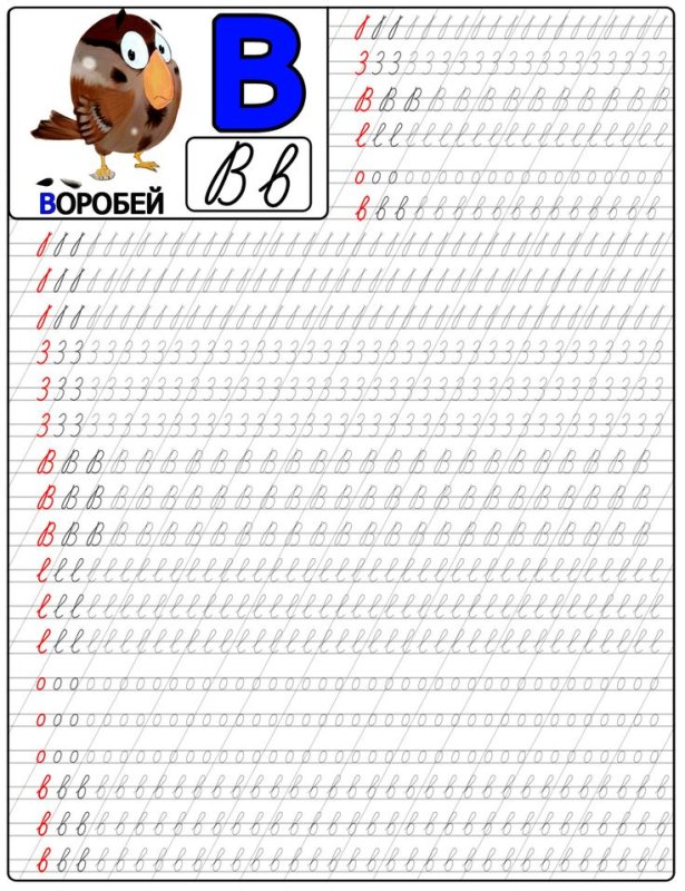 Прописи для дошкольников буквы прописные