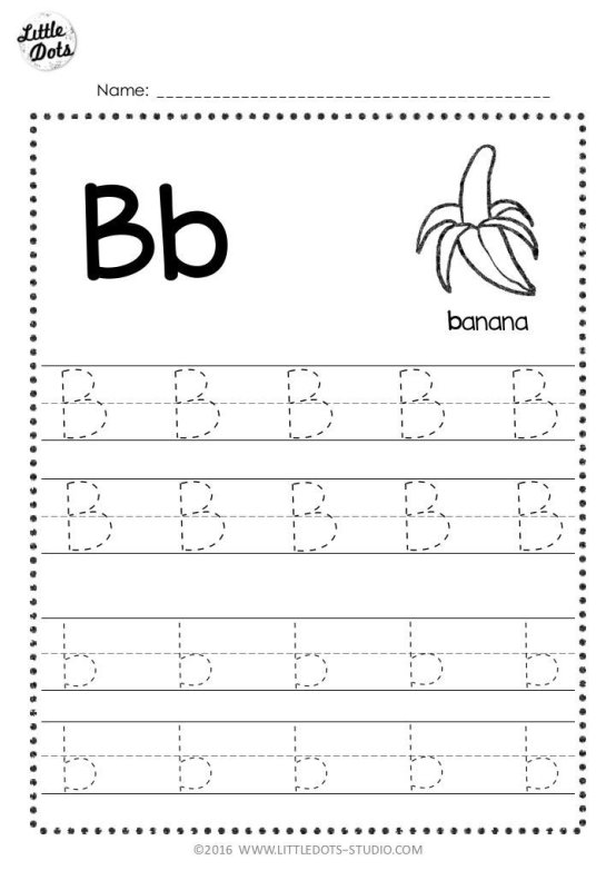 Letter b прописи