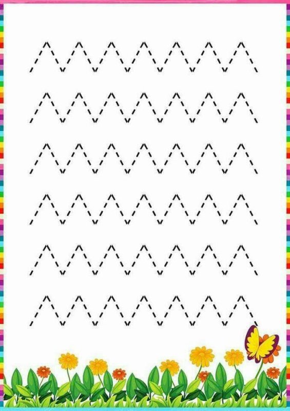 Графомоторные навыки у дошкольников 4-5 лет