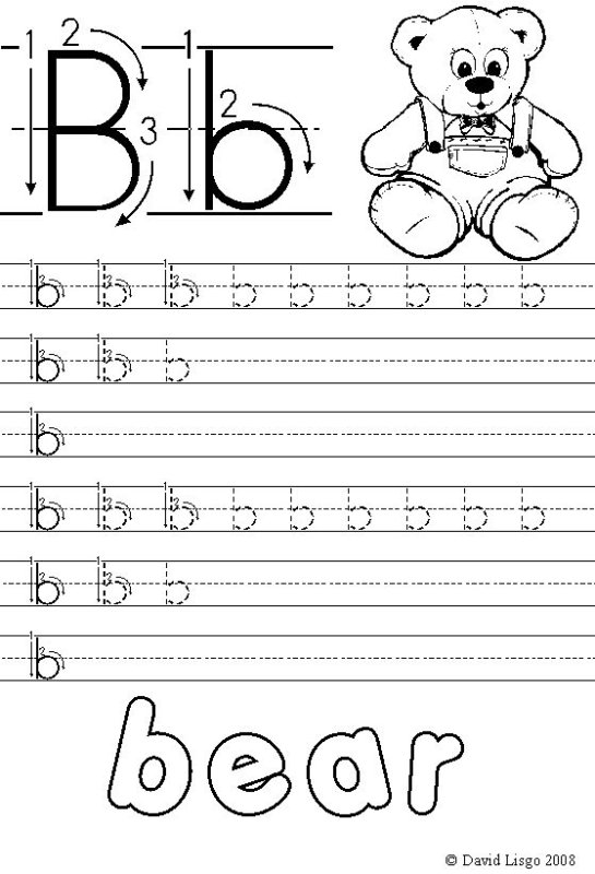 Прописи английских букв