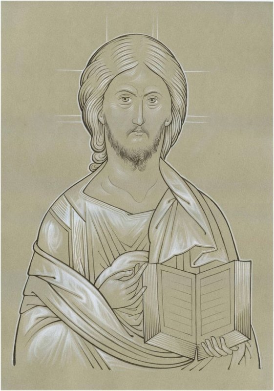 Прориси икон Иисуса Христа