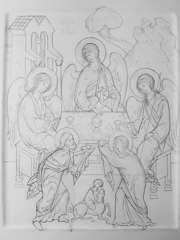 Прорись Рождество Богородицы