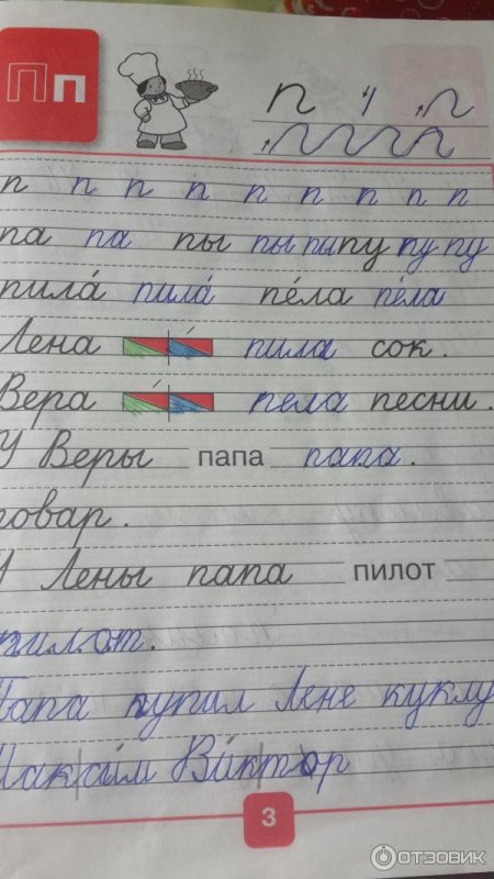 Прописи школа России