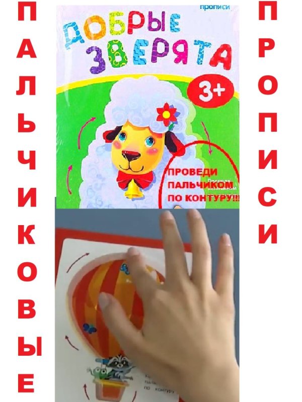 Пропись пальчиковый тренажёр