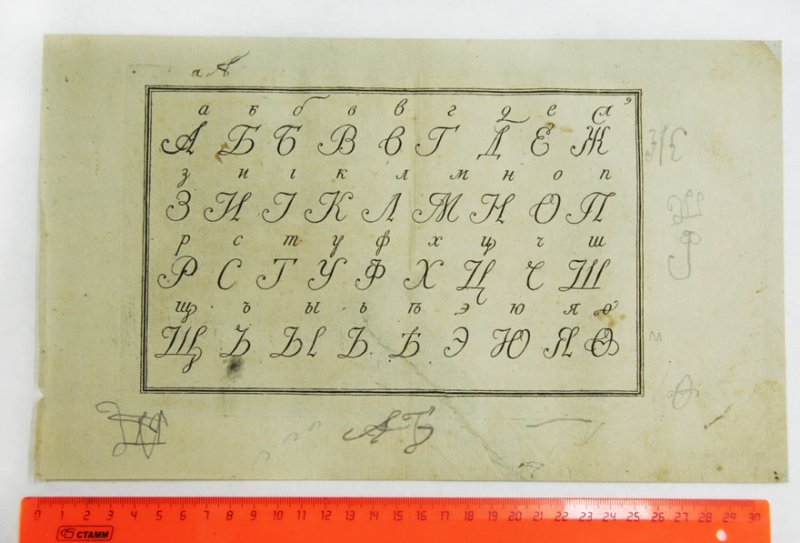 Старинная русская каллиграфия