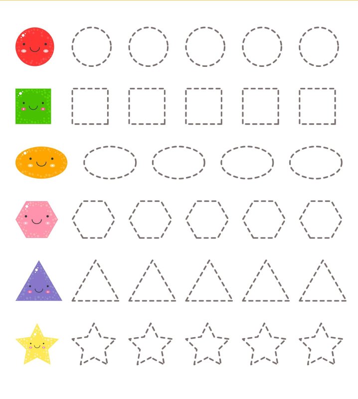 Графомоторные навыки задания для детей