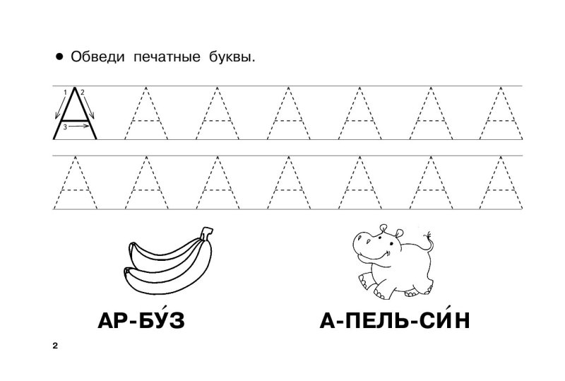 Прописи для дошкольников 5-6 лет буквы