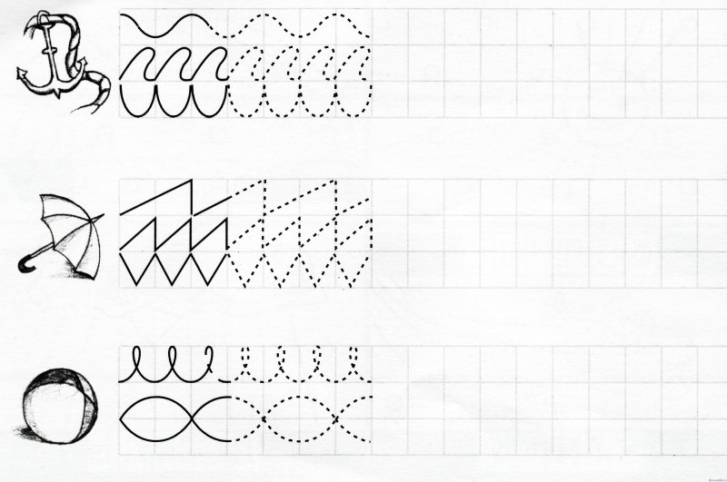 Чистописание для дошкольников