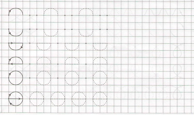Прописи в клеточку для дошкольников 5-6