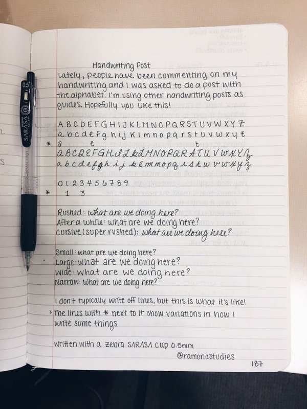 Neat handwriting кириллица