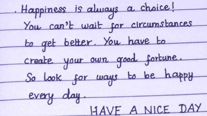 Neat handwriting на русском языке