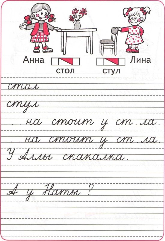 Прописи первый класс школа России 1 часть