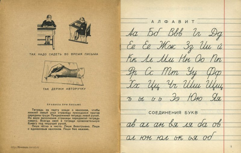 Советские прописи