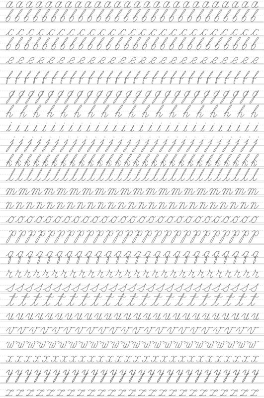 Каллиграфия для начинающих упражнения для детей прописи