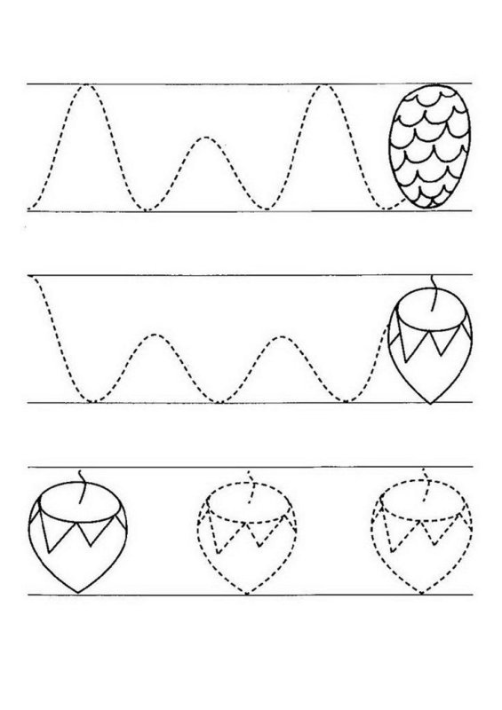 Прописи для дошкольников 3-4 года