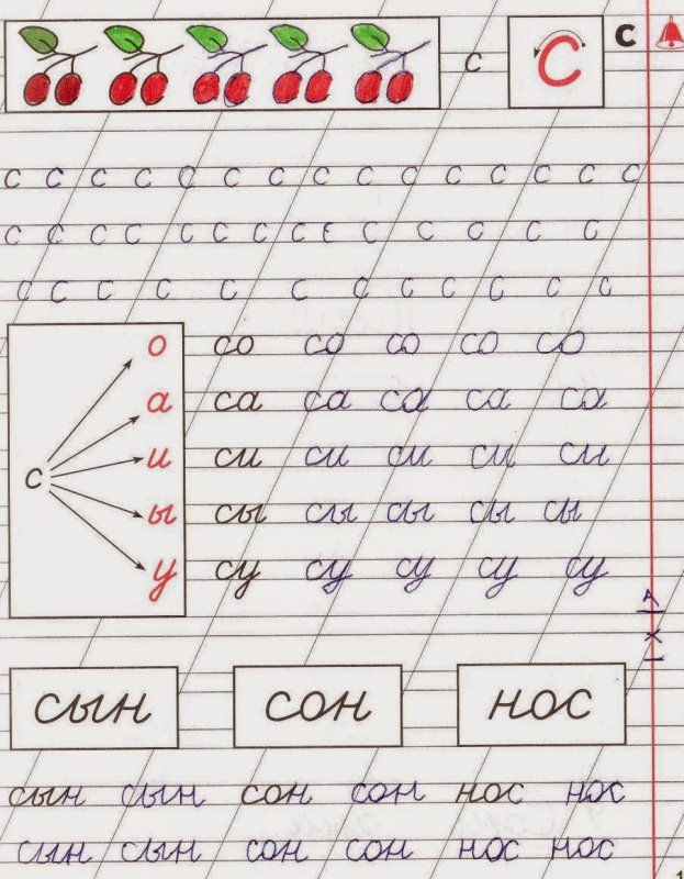 Соединение букв