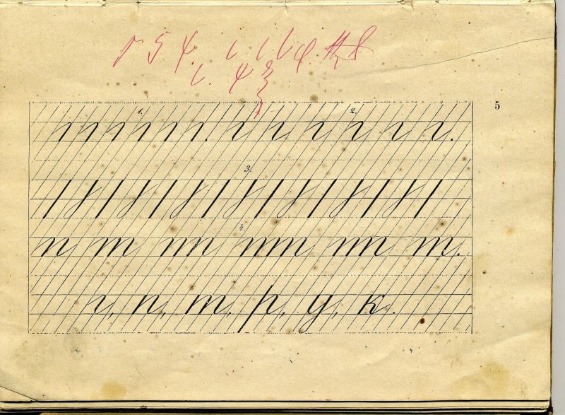 Прописи 19 века