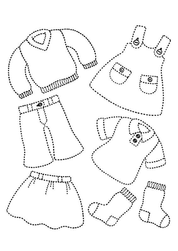Задания для детей по теме одежда