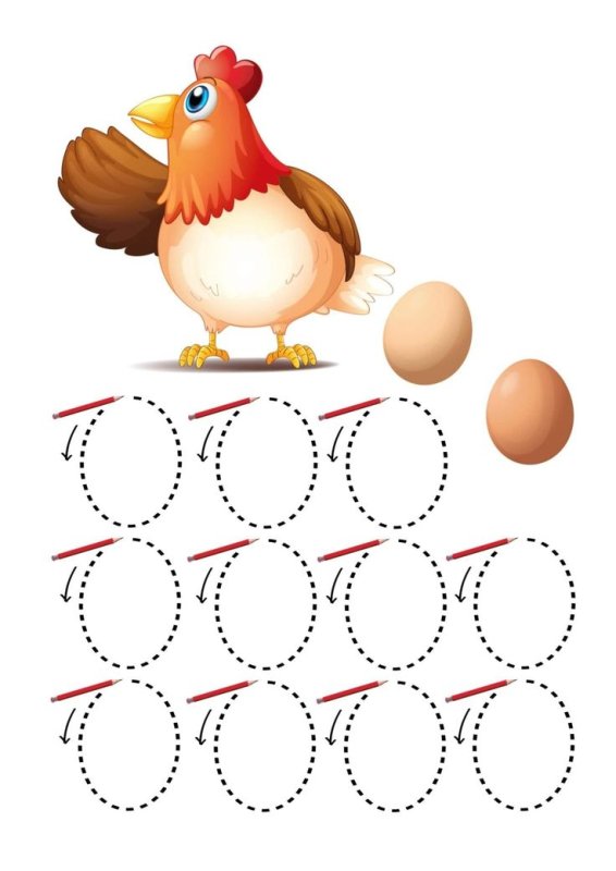 Задания по сказке Курочка Ряба для детей