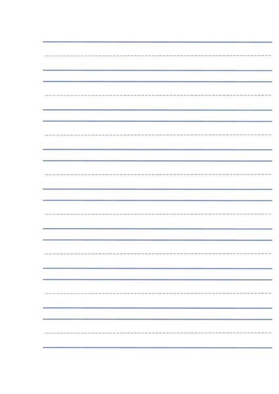 Лист а4 разлиновка в узкую линию