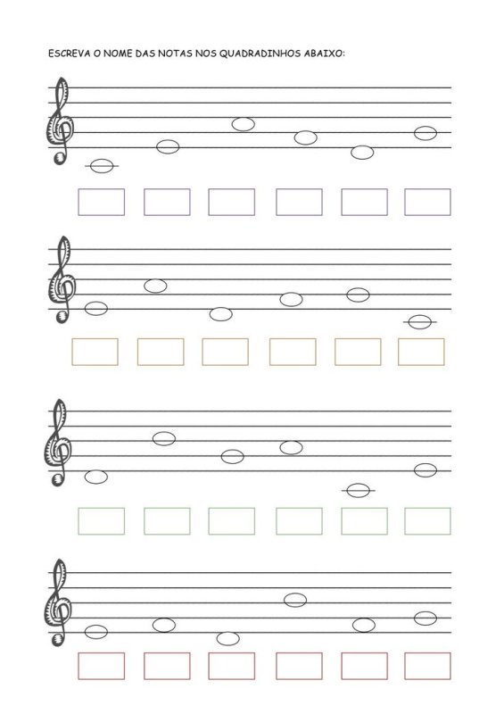 Прописи Ноты