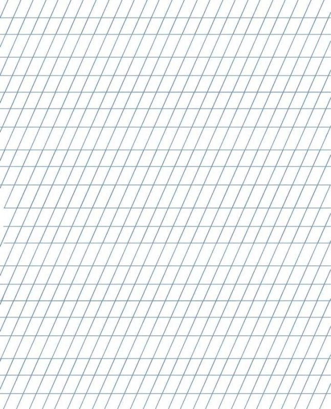 Разлиновка частая косая линия а4