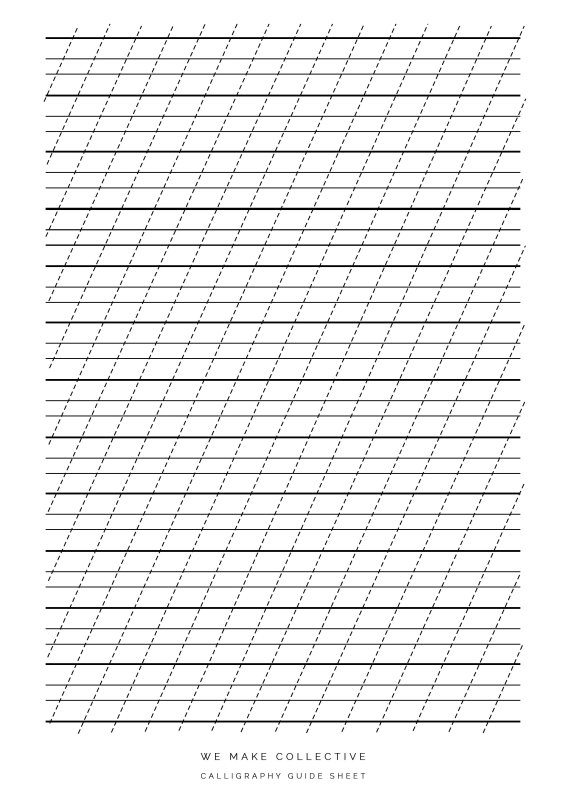 Разлиновка частая косая линия а4