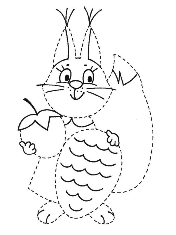 Раскраски для малышей