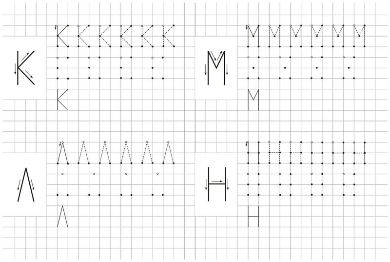 Буква у по точкам для дошкольников