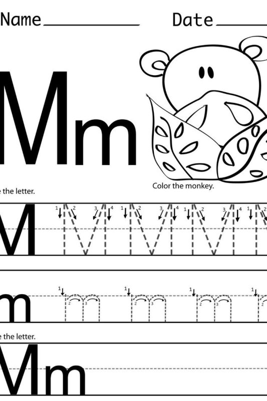 Буква m пропись