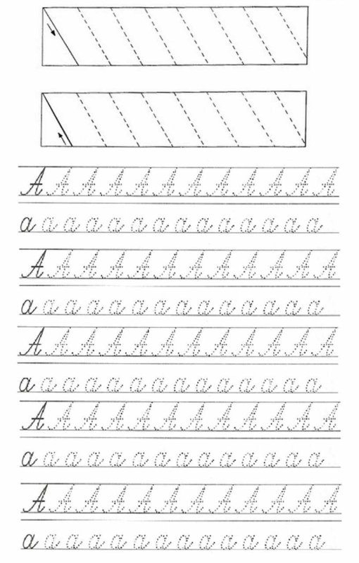 Прописи Чистописание 1 класс