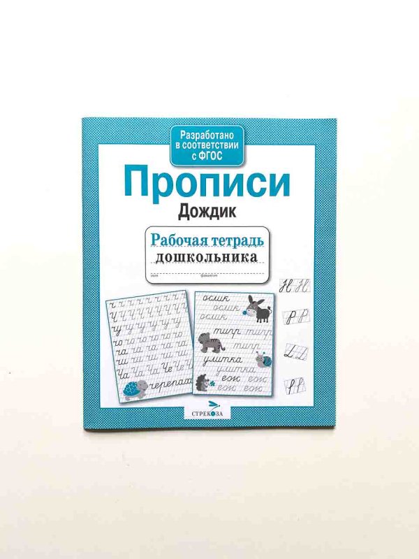 Прописи дождик Стрекоза