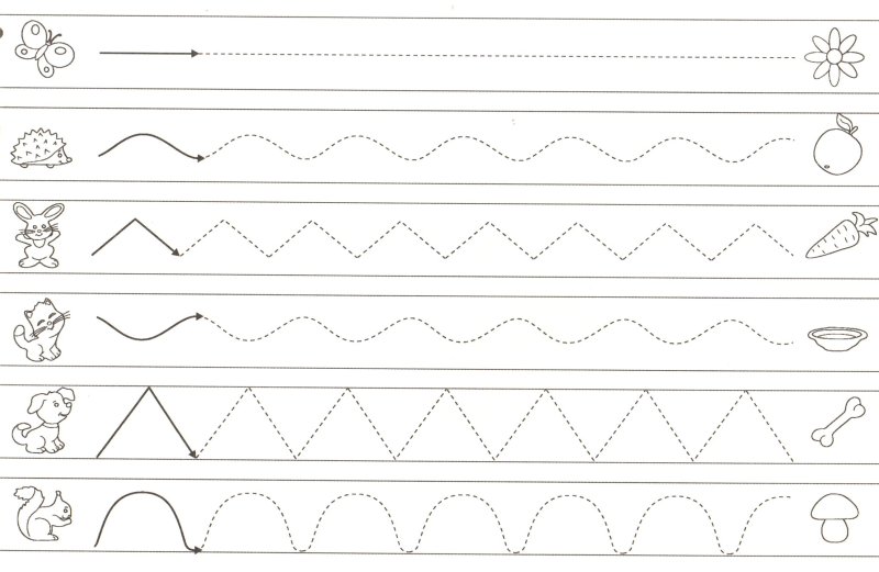 Уроки для дошкольников прописи