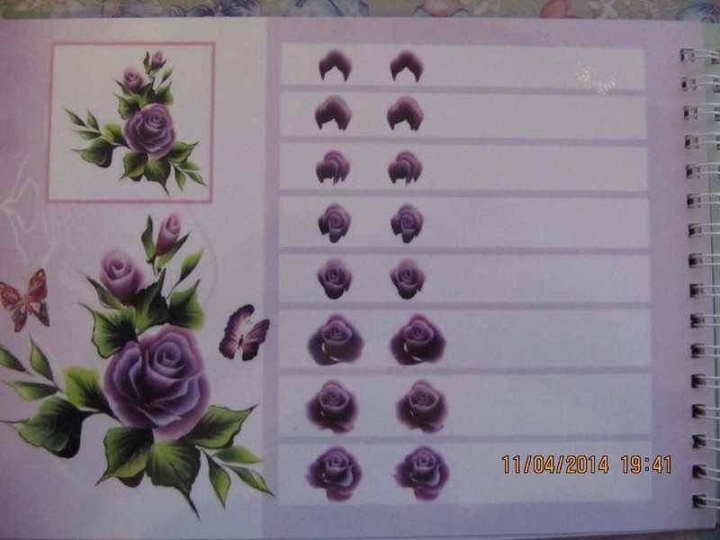 Тренировочные карты для росписи ногтей китайская роспись