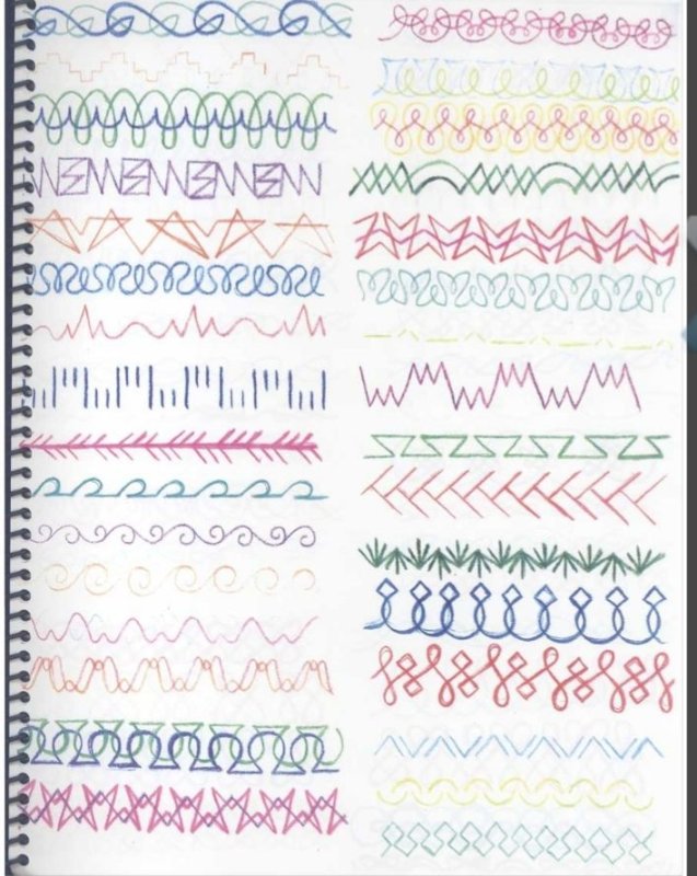 Рисование форм в вальдорфской школе 2 класс