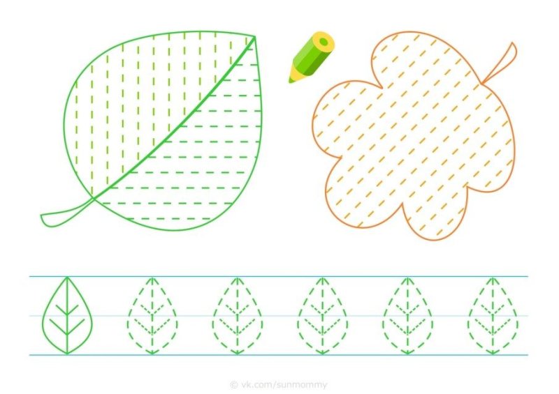 Рисунки штриховкой